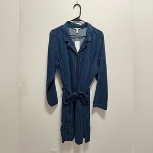 ✨NWT✨ Eileen Fisher Classic Collar Knee Length Dress